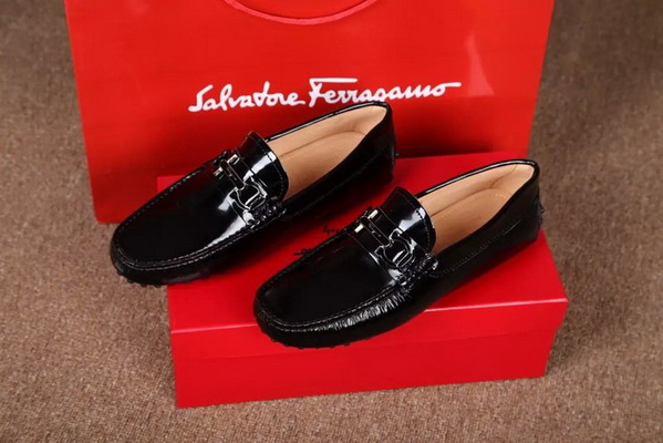 Salvatore Ferragamo Business Casual Men Shoes--087